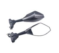 Motorcycle side mirror Rearview Mirror With Turn Signal For Suzuki GSX250R GSXR125 GSXR150 GSXR600/750 GSX1300R Hayabusa Rearview Blind Spot Mirror(Carbon-Smoke)