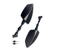 Motorcycle Side Mirror Rearview Mirrors For XMAX300 For X-MAX 125 250 300 400(Silver)