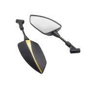 Motorcycle side mirror Suitable For Suzuki Burgman AN125 AN250 AN400 AN650 AN 650 400 125 250 Adjustable Rearview Mirror Side Mirror Wind Wing Side(G)
