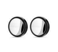 Motorcycle side mirrors 2Pcs HD-Glass Blind Spot Mirror Motorcycle 360° Adjustable WideAngle Rearview Mirrors Round Handle Bar End Side
