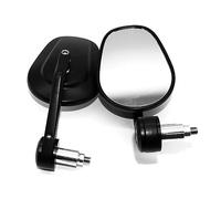 Motorcycle Side Mirrors Universal For 7/8" 22mm Handlebar End Mirror Motorbike Rearview Bar End Mirrors Motorcycle LEFT RIGHT MIRROR Assy