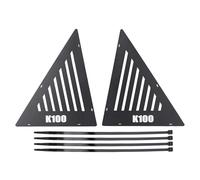 Motorcycle Side Panel Protector Aluminum Alloy, Weather Proof Anti Impact Cover for K75 - Durable Protection, Stylish Black Finish, Easy Installation for Riders (K100)