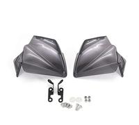 Motorcycle Side Panels Wind Deflector Windscreen Windshield Hand Guards Handguards Cover For For Forza 250 300 350 125 2019-2024 Windproof Handle Guard Shield(Smoke)
