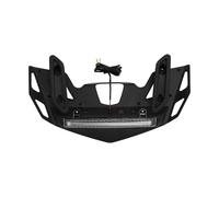 Motorcycle Side Pannier Racks For Goldwing Gold Wing Tour Automatic DCT GL1800D 2021-2025 2023 2022 Motorcycle Trunk Luggage Rack W/LED Brake Light(Matte black(clear))