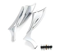 Motorcycle Side Rearview Mirrors 8mm 10mm Aluminum Alloy For NC700X CB400 CB500X CB650F CB1000R PCX125 PCX150(Onecolor)