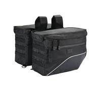 Motorcycle Side Saddlebags Motorcycle Saddle Bags Throw Over Saddlebags Scooter Panniers 26L For Softail For Sportster For Cruiser Motorcycle Handlebar Bag