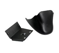 Motorcycle side Spoiler Motorcycle Front Bottom Spoiler Mud guard Chin Fairing Cover Air Dam Metal Bracket For Sportster Iron XL 883 1200C 04-14