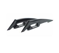 Motorcycle Side Spoiler Wing 1 Pair Motorcycle Side Wings Aerodynamic Dynamic Spoiler Wings Body Sticker Fairing Air Deflectors Exterior Accessories