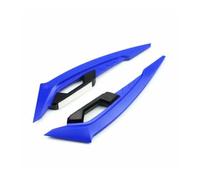 Motorcycle Side Spoiler Wing 2Pcs Motorcycle Winglets Front Side Spoiler Aerodynamic Wing Set Fixed Wind Wing With Sticker Motorcycle Side Wind