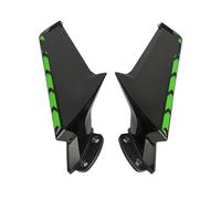 Motorcycle Side Spoiler Wing CBR1000RR Motorcycle Fixed Wind Wing Rearview Mirror Wind Flow Front Fairing Side Spoiler Winglets For CBR1000RR 2008-2017