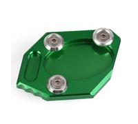 Motorcycle Side Stand Enlarge Kickstand Foot Pad Kickstand Pad | For KAWASAKI ZZR1400 ZZR 1400 2012-2023 CNC Aluminum 6061 Anodized Antioxidant and colorfast(Green)
