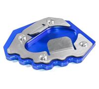 Motorcycle Side Stand Enlarged Base for Tiger 1200 2022 | Accessories Kickstand Stand Shoes Enlarge Foot Pad Support(Blue)