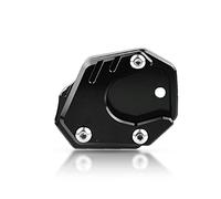 Motorcycle Side Stand Enlarger CNC Aluminum Kickstand for CB650R Neo Sports Cafe 2019 2020 CBR650R 2019-2020 CB500F CB500X 2013-2020 CB125R CB300R 2018-2020-Black+Black