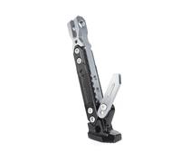 Motorcycle Side Stand Enlarger Universal Motorcycle Kickstand Parking Kick Stand Bracket Foot Side Supportor Crutch Heavy Lift Stable Crane Frame Anti-Sinking(Silver)