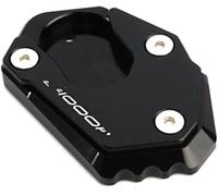 motorcycle side stand extender Motorcycles Z1000R Z 1000 R Z1000 2017-2020 Motorcycle CNC Kickstand Foot Side Stand Extension Pad Support Plate(Black)