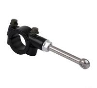 Motorcycle Side Stand Extension Foot Pedal Assistant Tool for 20-23 mm OD Kickstands - Heavy-Duty Metal Pavement Support for Scooters and Motorcycles