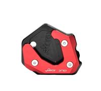 Motorcycle Side Stand Extension Kickstand Motorcycle CNC Aluminum Kickstand Foot Side Stand Extension Support Plate Pad For Ben&elli Leoncino 500 Leoncino500 BJ500 BJ 500
