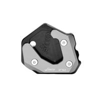 Motorcycle Side Stand Extension Kickstand Motorcycle CNC Aluminum Kickstand Foot Side Stand Extension Support Plate Pad For Ben&elli Leoncino 500 Leoncino500 BJ500 BJ 500