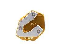 Motorcycle Side Stand Extension Kickstand Motorcycle CNC Kickstand Foot Side Stand Extension Pad Support Plate Enlarge For YAM&AHA For TRACER 9 GT 2021-2022