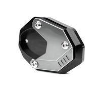 Motorcycle Side Stand Extension Kickstand Pad Tire Caps For Ninja 500 2025 For Ninja 500SE Z500 For ELIMINATOR 500 SE 2024 Motorcycle Kickstand Pad(Stand-Grey)
