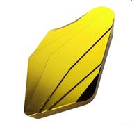 Motorcycle Side Stand Extension Pad Enlarged Plate for Soft Ground Support Kickstand Base Black(Gold)