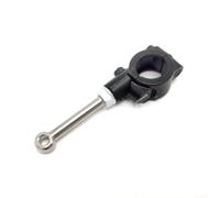 Motorcycle Side Stand Extension Support Pad with Kickstand Enlarger Plate, ABS and Metal Parking Assist Tool Compatible with 20-23 mm Motorbike Sidestand for Stable Ground