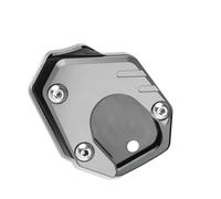 Motorcycle Side Stand Foot Side Kickstand For H-ONDA SLR 650 For Dominator 1996-2000 2001 Motorcycle Enlarge Parking Kick Stand Extension Pad Plate Pedal(Grey)