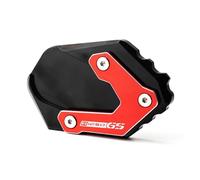 Motorcycle Side Stand Kickstand For BM&W R1250GS ADV R1250GS For Adventure 2018 2019 Motorcycle Side Stand Extension Pad Support Kickstand Plate(Red)