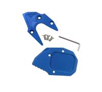 Motorcycle Side Stand Kickstand For CFMOTO 650TR-G 650MT/TR-G 650MT Motorcycle Side Stand Enlarge Extension Plate Pad(Blue)