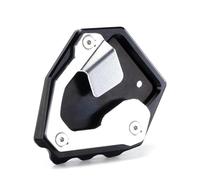 Motorcycle Side Stand Kickstand For CRF1000L For Africa Twin 2015-2017 Motrocycle Extension For Side Stand Foot Enlarger(Silver)