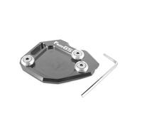 Motorcycle Side Stand Kickstand For F800GS 2008-2015 Motorcycle Side Stand Extension Pad Support Plate(Gray)