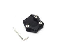Motorcycle Side Stand Kickstand For GSX-S1000/F 2015 2016 Motorcycle Side Stand Extension Pad Support Plate(Black)