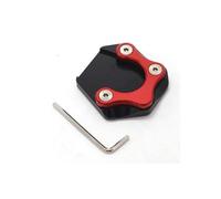 Motorcycle Side Stand Kickstand For GSX-S1000/F 2015 2016 Motorcycle Side Stand Extension Pad Support Plate(Red)