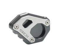 Motorcycle Side Stand Kickstand For Hus&qvarna For Norden901 2021-2023 Motorcycle Side Stand Extension Support Plate Pad(Gray silver,For 901)