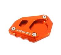 Motorcycle Side Stand Kickstand For Hus&qvarna For Norden901 2021-2023 Motorcycle Side Stand Extension Support Plate Pad(Orange,For Norden901)