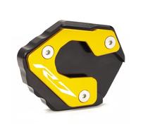 Motorcycle Side Stand Kickstand For YA&MAHA YZF-R7 2021-2022 Motorcycle Foot Support Enlarged And Widened Foot Support Pad(Yellow)