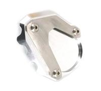 Motorcycle Side Stand Motorcycle Accessories Side Stand Foot Extension Kickstand Pad For BMW R1200RT R1200 RT R 1200RT 2004 2005 2006 2007 2008-2013(Silver)