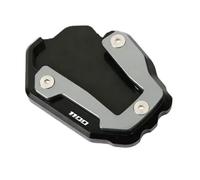 Motorcycle Side Stand Motorcycle Accessories Side Stand Foot Extension Kickstand Pad For H-ONDA CRF1100L African Twin CRF 1100L 2021-2025(Gray 1)