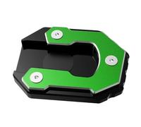 Motorcycle Side Stand Motorcycle Kickstand Foot Side Stand Enlarge Extension Support For KAWASAKI For VULCAN S 650 VN650 EN650 2015-2025(Green)