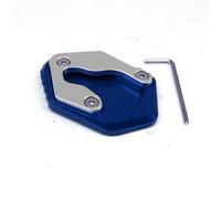 Motorcycle Side Stand Pad CNC Motorcycle Stand Pad Foot Pad For Y&AMA&HA XMAX300 XMAX250(Blue)
