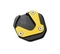Motorcycle Side Stand Pad For For HORNET For CB750 For CB 750 Kickstand Plate Extension Foot Support Enlarge, Valve Cap Motorbike Kickstand Side Stand Enlarge Pad(Gold)