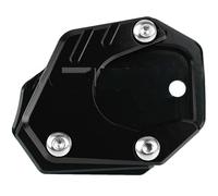 Motorcycle Side Stand Pad FOR H┐ONDA CB125R CB300R CB400X CB500X CB500F CB650R Neo Sports Cafe CB 125 300 400 500 650 R Extension Plate Side Stand Enlarge(Black,N0 LOOG)