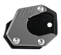 Motorcycle Side Stand Pad FOR H┐ONDA CB125R CB300R CB400X CB500X CB500F CB650R Neo Sports Cafe CB 125 300 400 500 650 R Extension Plate Side Stand Enlarge(Grey,N0 LOOG)