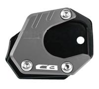 Motorcycle Side Stand Pad FOR H┐ONDA CB125R CB300R CB400X CB500X CB500F CB650R Neo Sports Cafe CB 125 300 400 500 650 R Extension Plate Side Stand Enlarge(Grey,CB)