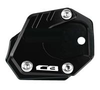 Motorcycle Side Stand Pad FOR H┐ONDA CB125R CB300R CB400X CB500X CB500F CB650R Neo Sports Cafe CB 125 300 400 500 650 R Extension Plate Side Stand Enlarge(Black,CB)