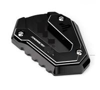 Motorcycle Side Stand Pad For H┐onda CB750 CB 750 H┐ORNET 2023 Motorcycle Accessories Aluminum Kickstand Foot Side Stand Enlarger Pad Wheel Tire Valve Caps(Grey,3)
