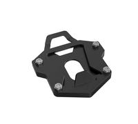 Motorcycle Side Stand Pad FOR Royal Enfield Himalayan 400 411 2020 2021 Sidestand Stand Extension Enlarger Pad Himalayan 411cc BS -4 Motorcycle 2022 2023(Black,No logo)