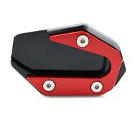 Motorcycle Side Stand Pad For Y-amaha MT-03 MT 03 MT03 2017-2020 Motorcycle CNC Kickstand Foot Side Stand Extension Pad Support Plate MT-25 R3 R25(Red)