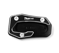 Motorcycle Side Stand Pad For Y-AMAHA T-Max 560 TMAX 530 SX DX TECH MAX TMAX560 2017-2022 Motorcycle Kickstand Foot Side Stand Extension Pad Enlarge Plate(Black,Tmax 530)