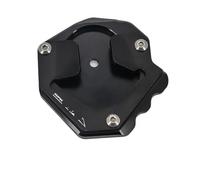Motorcycle Side Stand Pad For Y-amaha XT 1200 Z Super Tenere 1200 XT1200Z XT1200ZE Motorcycle Kickstand Side Stand Enlarge Extension Foot Pad Support(Black,LOGO A)